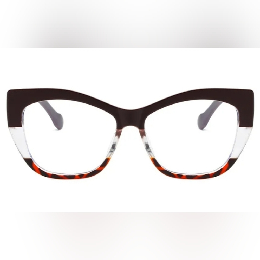 Stylish Black/leopard Anti-blue Light glasses